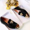 Men Versace Stud Shoe - Black
